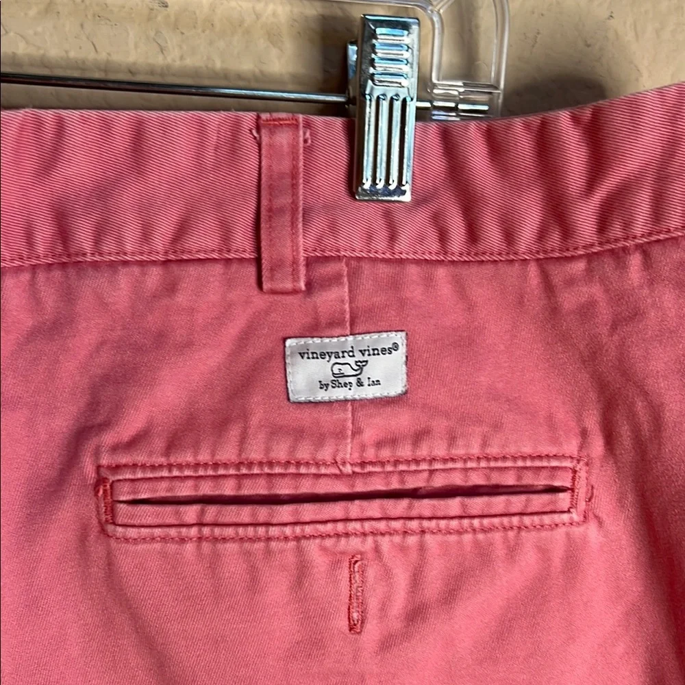 Vineyard Vines Sz‎ 38 Pink Flat Front Shorts